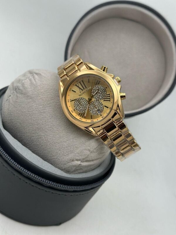 MICHAEL KORS WOMEN'S CAMILLE ROSE GOLD WATCH