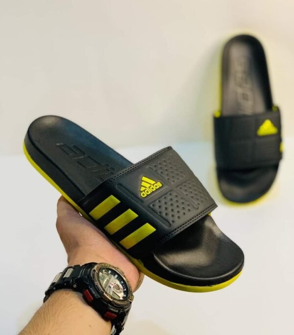 Adidas Adilette Cloudfoam Yellow Slides